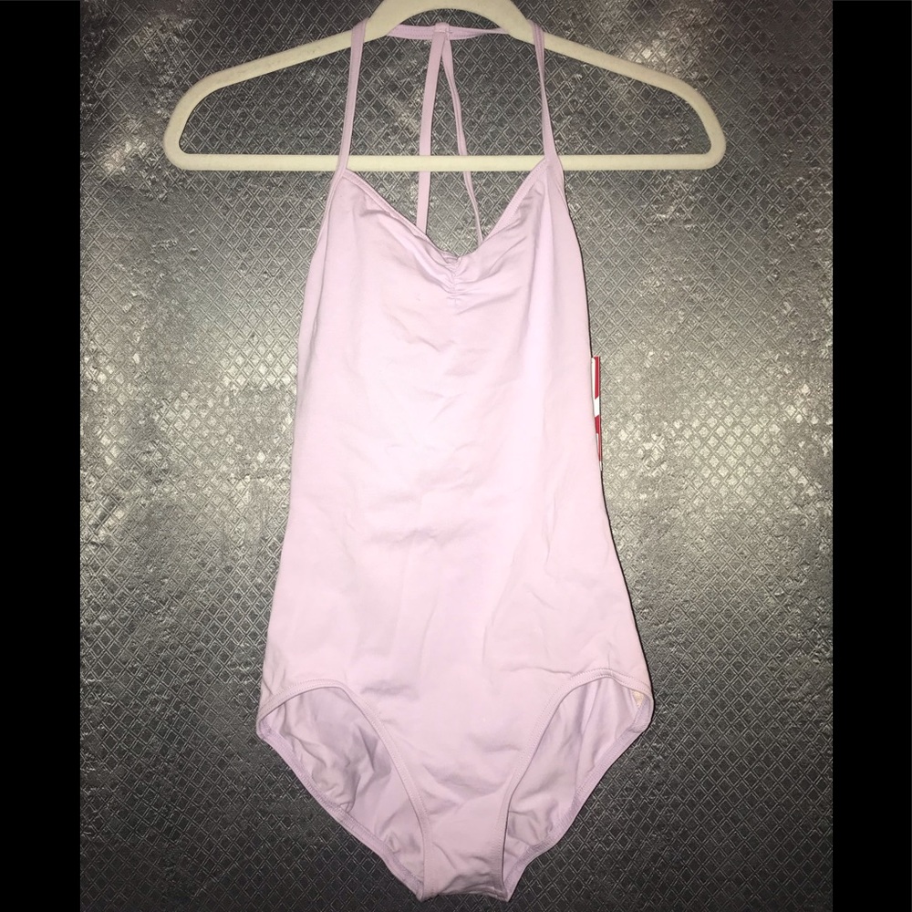 Capezio Lavender Halter Back Camisole Leotard
